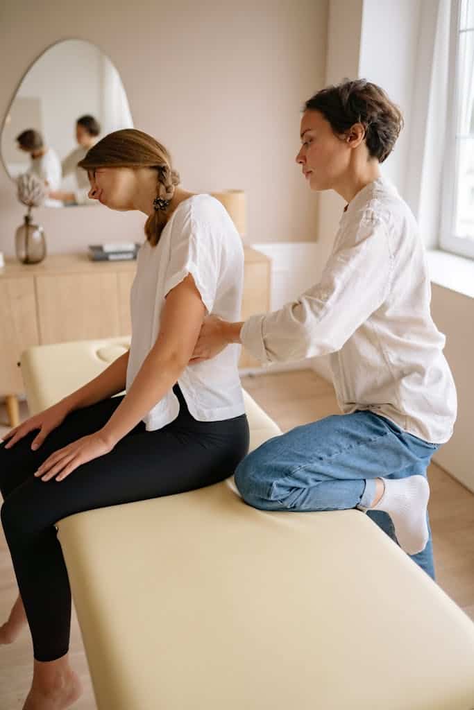 proper body mechanics as a massage therpist or health professional