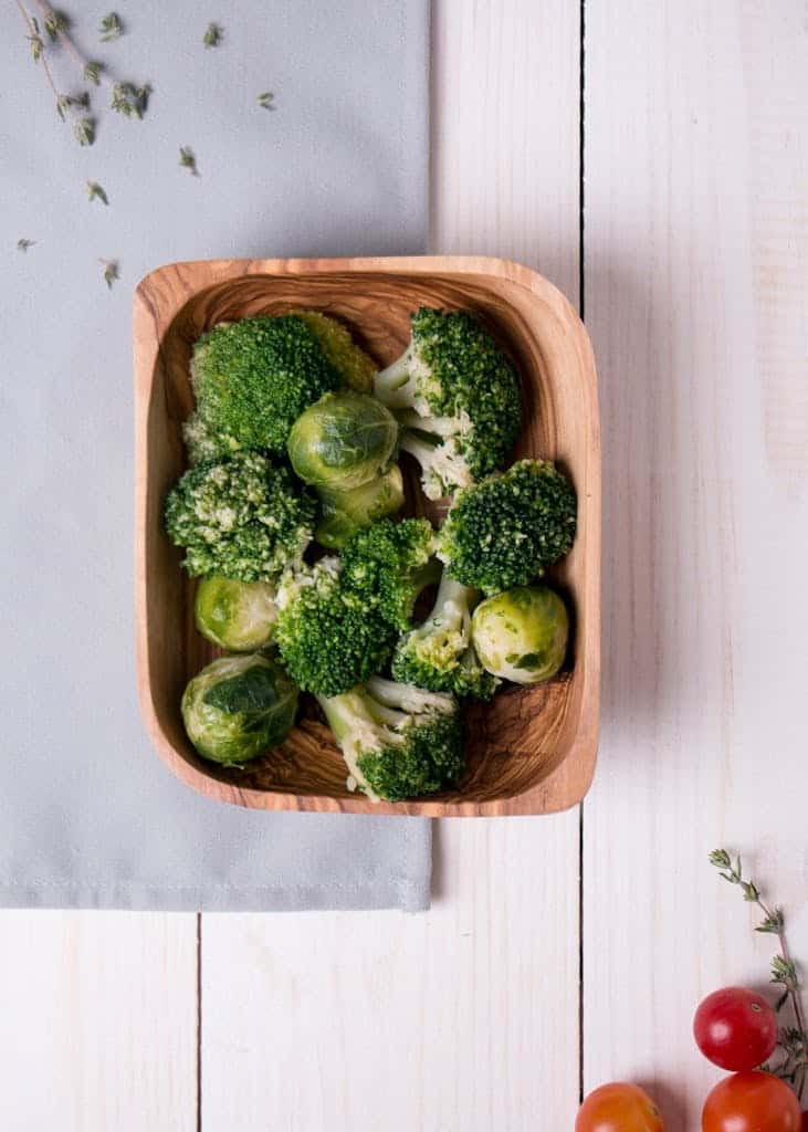 Cruciferous vegetables like broccoli and Brussels sprouts that help balance testosterone